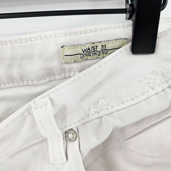 Vigoss jagger high rise shorts white 31 summer vacation - Picture 3 of 4